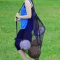 Large Capacity Sports Ball Bag 72X100cm Children's Toy Ball Net Bag. 