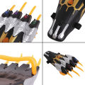 Black Panther Marvel Avengers Plastic Claw_, Hand Contractible_Pop After Pressing And Character With Light Toy For Kids Play & Gifts With Vibranium_Slashing_Simulation Sounds Effect & Light Fx Cool Fit For Children Super Hero Role Play. 