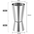 Spirit Measures 25Ml/50Ml, Shot Measure Drinks Gin Jigger Craft Dual Drinks Measuring Cup for Party Wine Drink Shaker. 