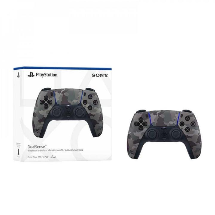 Playstation 5 DualSense Wireless Controller Gray Camouflage Ps5