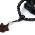216pcs 41.7 Inch Beads Buddha Mala Buddhist Bracelet Necklace & 8mm Wood Link Bracelet Tibetan Colorful 108pcs Bead. 