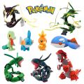 Pokemon Mega Rayquaza Plush Toy Groudon Kyogre Mudkip Torchic Treecko Peluche Stuffed Doll Anime Children Kids Christmas Gifts. 