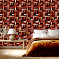 Elevation 3D WOOD TILE Pattern printed Wall Decorative Self Adhesive Wall Stickers / Tile Stickers in Pack of 24 / 48 / 60 / 80 / 120 Pcs. 4.5 x 7 inches for Wall Decor / Home Decor  Room Bathroom Kitchen Wallpaper for Wall Decoration. 