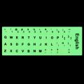 Arabic Laptop Keyboard Russian Letter Spanish English Luminous Protective Film Alphabet Layout Keyboard Stickers. 