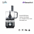 Envior CH-666 Electric Food Chopper with Citrus Juicer 500W Powerful Motor 2 Speed Plus Pulse Function Stainless Steel Blades Large Capacity Chopper for Meat Vegetables and Fruits 1 Year Official Warranty. 