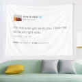 I ain t even gonna lie to you i love me so much right now tweet tapestry Wall Hanging Tapestries for Living Room Bedroom Decor. 