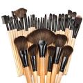 Makeup brush set. 