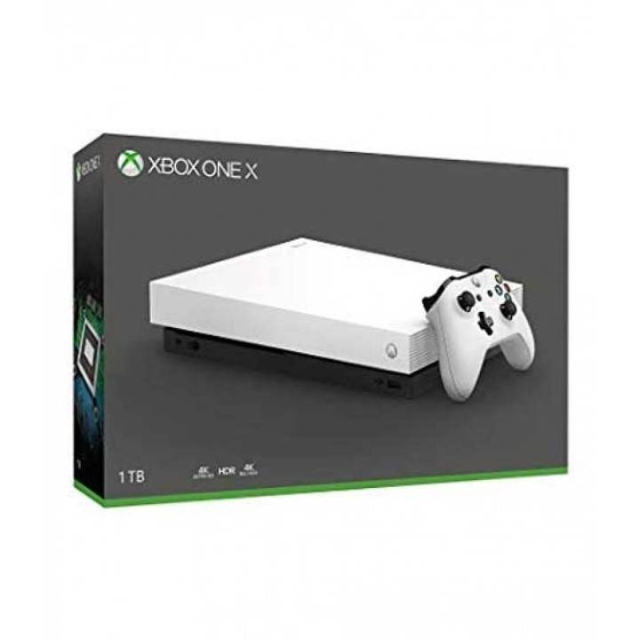 Xbox One X - 1TB - Black With 01 Controller with Paid 8 Games