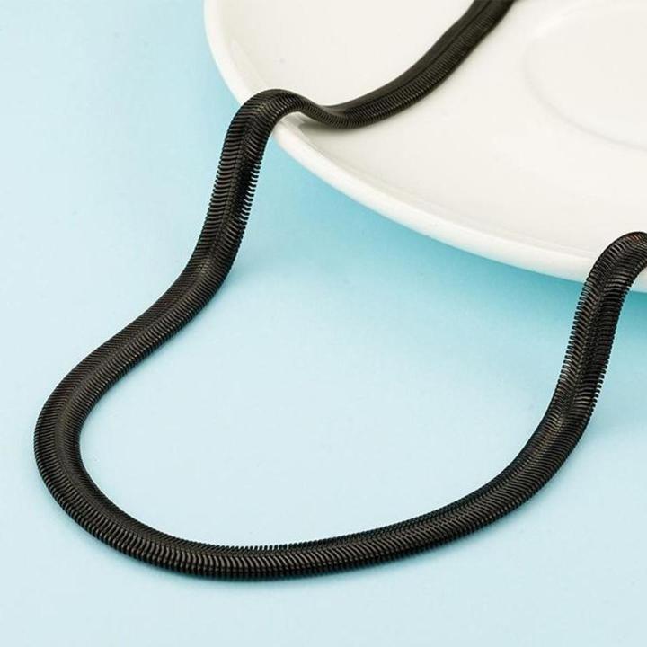 5mm Water Resist Snake Chain Men Necklace Boys Chain Best Quality Neck Chain For Men