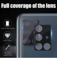 3D Back Camera Lens Protector For Samsung Galaxy A71 9H Tempered Glass Full Coverage. 