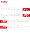 Racing Development WRC Sticker - For Car Handles (4pcs). 