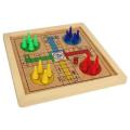 Pack of 1 Ludo Board Games with Free Gotee Set Classics Wooden Toys for Kids Indoor Game for Kids Boys Girls and Adults, Travel Board Game Set with Dice for Fun, Strategy, Brain Teaser Game. 