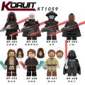 tar war Compatible with lego building block Children birthday gift kibidi Toilet minecraft Ninjago toy Wholeale KT1059 tar War Building Block Minifigure Darth Vader Obi-Wan Anakin Particle Aembly Toy[Top-notch quality]. 