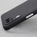 Oppo A16 MATTE BLACK SOFT SILICON FLEXIBLE TPU CASE SLIM  BACK COVER. 