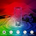 Large Crystal Lamp Rose Light - Crystal Diamond Lamp 16 Colors Changing with Remote Control - Home Decor Touch Control Lamp Fancy Table Lamps for Home Decoration and Gifts. 