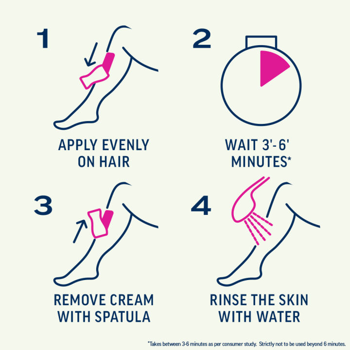 Veet Pure Hair Removal Cream Dry 200g - Body & Legs
