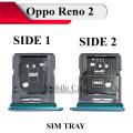 OPPO Reno 2 SIM Tray Sim Jacket Sim Slot Sim Door For Oppo Reno 2 - Blue. 