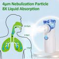 Kids Nebulizer Machine - Portable Children Nebulizer Machine For Kids - Kids Inhaler Compressor Nebulizer For Breathing Issues, Cough, Cold, Flu, Asthma Treatment - Fast Mist, Silent Noise, Easy to Use. 