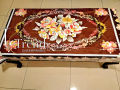 Transparent Printed acrylic table sheet – Dastarkhwan Sheet  Fruit Designs PVC Transparent Tablecloths- 36 x 60 inches. 