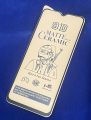 Infinix Hot 9 Play 21D 9D Ceramic Matte Protector Anti Finger Print  Sheet Especially Design For Pub G. 