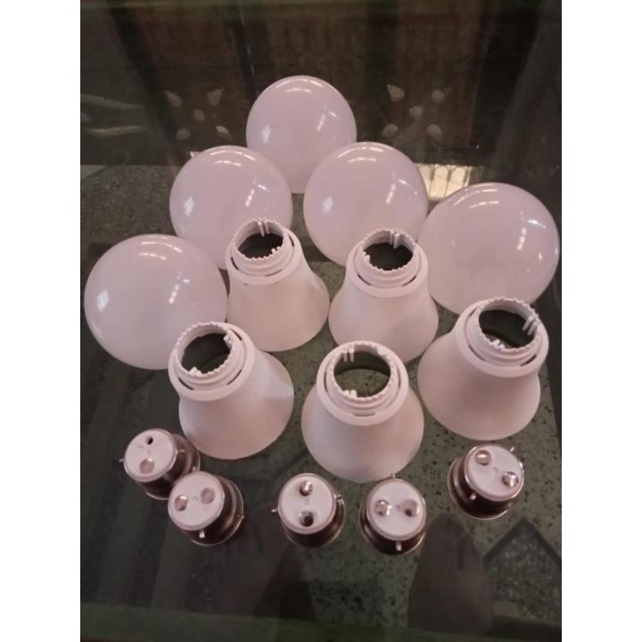 12w/13w LED Bulb cover pack of  5 peices. standard pin type cfl led bulb cover