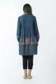 EGO Fall Collection 2019  Peacock  Teal Cotton Kurti For Women. 