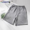 Pajama Shorts Drawstring Male Loose Comfortable Sleep Bottoms. 