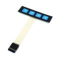 1x4 4x4 4x5 Keypad Keyboard Touch Button Switch Matrix Array Waterproof Membrane Arduino 1*4 4*4 4*5 16 Push Buttons. 