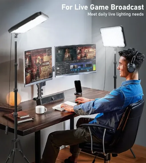 LED%20Studio%20Lighting%20Kit%2018"%20Universal%20Plug%20for%20Photography%20and%20Filming%20with%20Remote%20Control%20-%20Image%2010