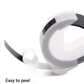 7Pcs Embossing Tape -Adhesive 3D Plastic 9mm x 3.0m Label Maker Tape Compatible with Dymo Junior Label Maker. 