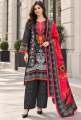 Kleren 3 Piece Unstitched Digital Printed Khaddar Suit for Women with Digital Printed Khaddar Shirt, Digital Printed Khaddar Trouser and Digital Printed Khaddar Dupatta - Winter Collection 2026 - Design code : Mehr-O-Maah M-28. 