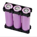 50Pcs 21700 Lithium Cell Spacer Triple Battery Holder Bracket Battery Pack Bracket for DIY Fixed Battery 21.7mm Hole Dia. 
