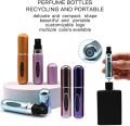 Mini Portable 5ML Perfume Atomizer, Mini Refillable Perfume Bottle with Spray Scent Pump Container Travelling Pocket Size Perfume Spray Bottle. 
