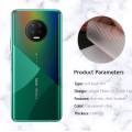 Infinix Note 7 Transparent Carbon Fiber Texture Mobile skin full wrap with Camera Lens. 
