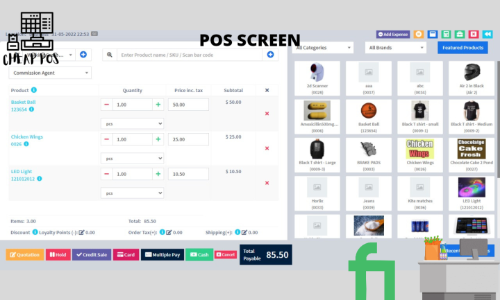 Advance Point Of Sale with Inventory Management, Stock Management, HRM ...