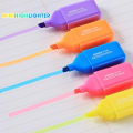 4/5/6 Colors Kawaii Highlighter Pens Cute Bear Oblique Tip Quick-Drying For meetings Note Office Stationery School Supplies.. 