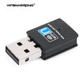 Mini 300M USB Wifi Dongle WiFi Adapter Wireless Wifi Dongle Network Card 802.11n wi fi LAN Adapter RTL7603 Chip For PC. 