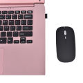 New 2.4GHz Rechargeable Wireless Mouse Silent Button Ultra Thin USB Optical Mice. 