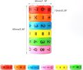 Magnetic Arithmetic Learning Toys Math Games for Kids, Montessori Counting Tools Abacus Math Materials for Preschool, Kindergarten Homeschool Supplies Best for Table learning. 