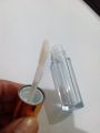 10 pcs 3.1 inch long 10ml Empty Plastic Lip Gloss Tubes with Wand Makeup Containers Bottle Golden Top for Lipstick 10ml Lipgloss. 
