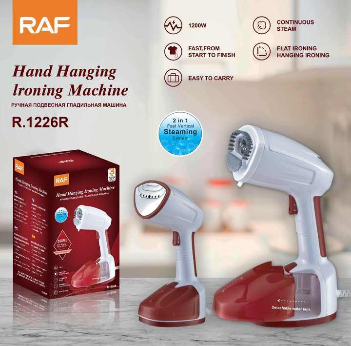 RAF Hand Hanging Ironing Machine & Garments Steamer Handhled Steamer iron  for handhled Garmets R#1226R