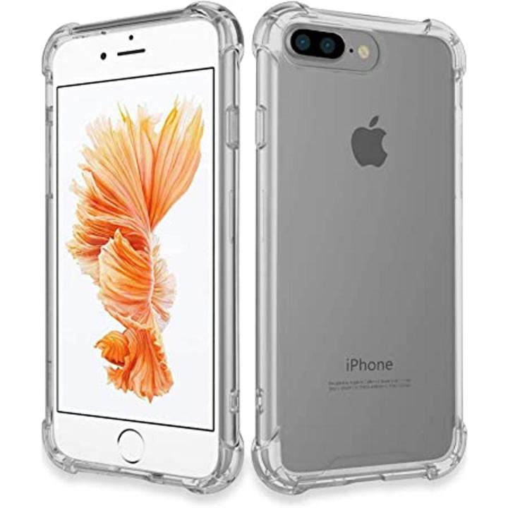 IPhone 7 Plus Soft Shock Proof Jelly Back Cover Transparent