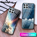 lee For Honor X8 Case Couple Starry Moon Glass Protector Meteor Start Back cover for Honor X8 Phone cases Cover. 