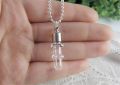 15 Styles Mini Glass Bottle Pendant Necklace Perfume Essential Keep Openable Small Bottle Necklaces For Women Jewelry. 