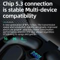 GT280 Wireless Bluetooth Earphones Charging Case Outdoor Sports Headset with Touch Control Display and Earbuds for Xiaomi. 