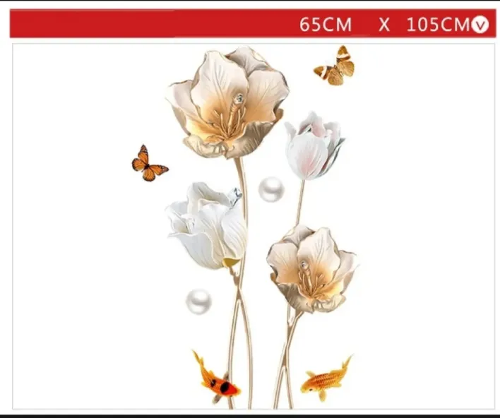 3D%20Gold%20Flower%20Wall%20Stickers,%20Unique%20wall%20papers,%20wall%20decor,%20Self%20adhesive%20wall%20stickers,%20home%20Decals,%20Wall%20Art%20-%20Image%204