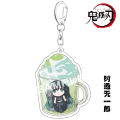 Demon Slayer: Kimetsu No Yaiba Acrylic Keychain Tanjiro Nezuko Tengen Mitsuri Muichirou Shinjurou Anime Acrylic Double. 