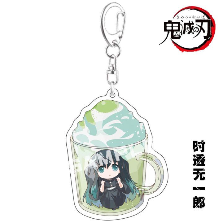 Demon%20Slayer:%20Kimetsu%20No%20Yaiba%20Acrylic%20Keychain%20Tanjiro%20Nezuko%20Tengen%20Mitsuri%20Muichirou%20Shinjurou%20Anime%20Acrylic%20Double%20-%20Image%208