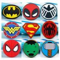 Jibbitz Avengers SpiderMan Captain America Jibitz Crocs Charm Jibbitz for Men DIY Marvel Iron Man Batman Charms Croc Pins Shoe Accessories Decorations. 