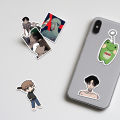 10/50PCS BL Anime Killing Stalking Stickers for Laptop Motorcycle Skateboard Luggage Phone case Decal Sticker Teens Kids Toys. 